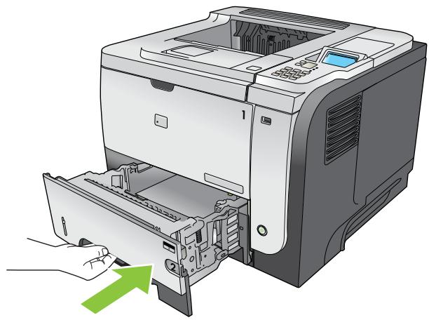 HP LASERJET P3015 - Chargement du bac 2 ou d'un bac de 500 feuilles en option - 7