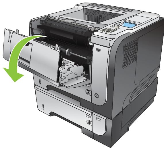 HP LASERJET P3015 - Suppression des bourrages au niveau du bac 2 ou d'un bac de 500 feuilles optionnel - 5