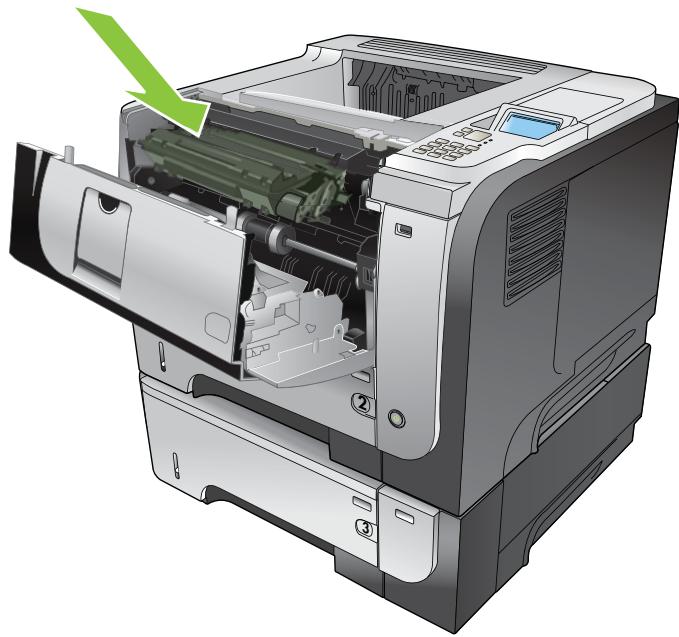 HP LASERJET P3015 - Suppression des bourrages dans l'unité d'impression recto verso - 14
