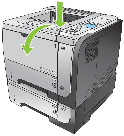 HP LASERJET P3015 - Suppression des bourrages dans l'unité d'impression recto verso - 9