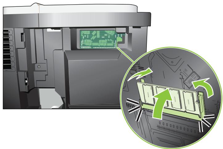 HP LASERJET P3015 - Installation de mémoire sur le produit - 7