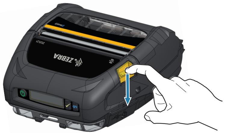 ZEBRA ZQ511 - Loading Media - 1