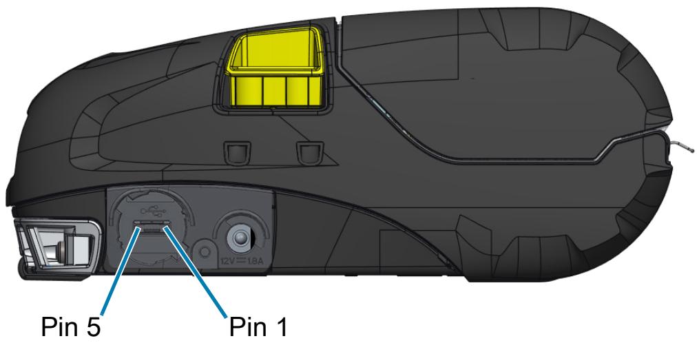 ZEBRA ZQ511 - Communication Port - 1