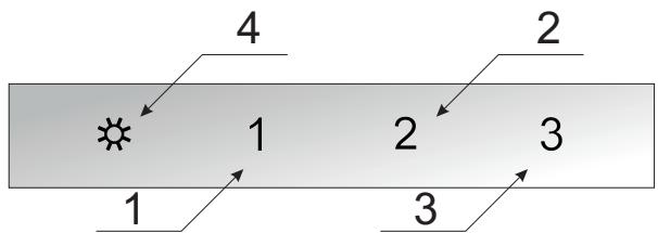 AMICA OTC6223WG - Ovladani odsavače - 1