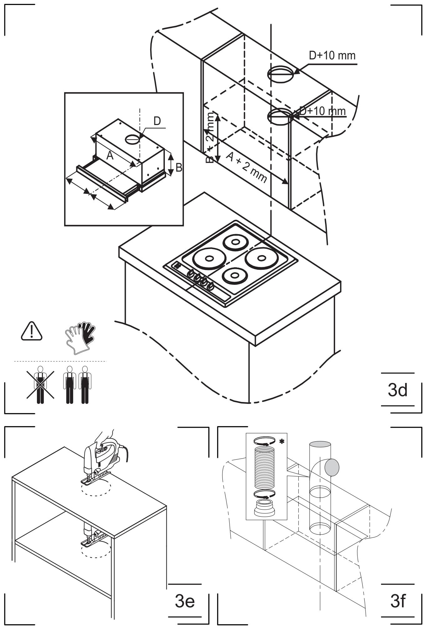 AMICA OTC6223WG - According to the model - 1