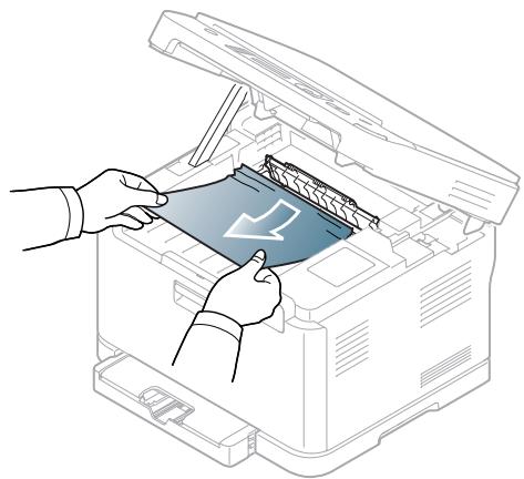 SAMSUNG CLX-3185F - Dans la zone de l'unité de fusion - 3