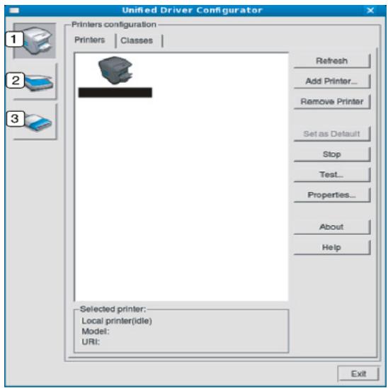 SAMSUNG CLX-3185F - Ouverture du Unified Driver Configurator - 1