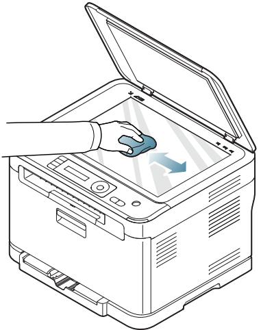 SAMSUNG CLX-3185F - Nettoyage du scanner - 2