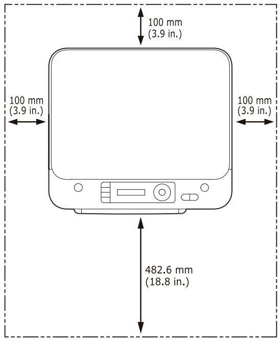 SAMSUNG CLX-3185F - Choisissez un emplacement stable. - 1