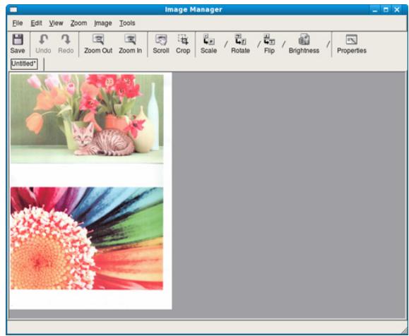 SAMSUNG CLX-3185F - Utilisation du Image Manager - 1