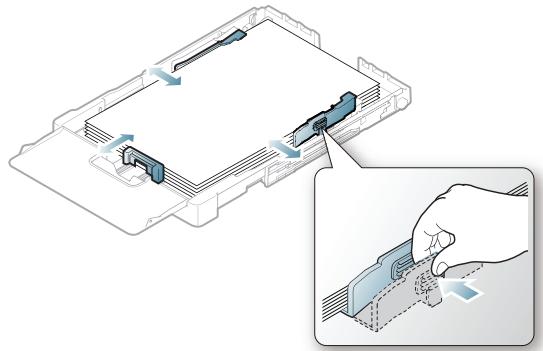 SAMSUNG CLX-3185F - Changement du format du bac pour le support d'impression - 5