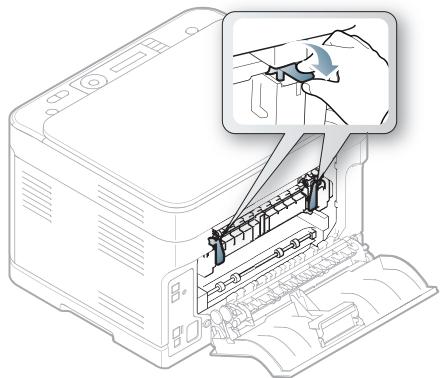 SAMSUNG CLX-3185F - Dans la zone du bac de sortie - 9
