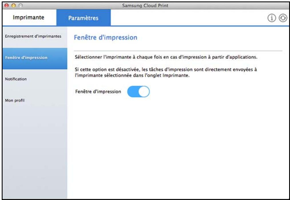 SAMSUNG PROXPRESS SL-M3320ND - Fenêtre d'impression - 1