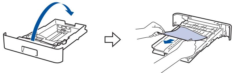 BROTHER HL-L8360CDWLT - Du papier est coincé sous le bac à papier - 3