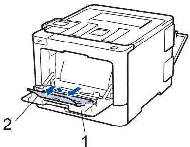 BROTHER HL-L8360CDWLT - Charger et imprimer les enveloppes à l'aide du bac universal - 7