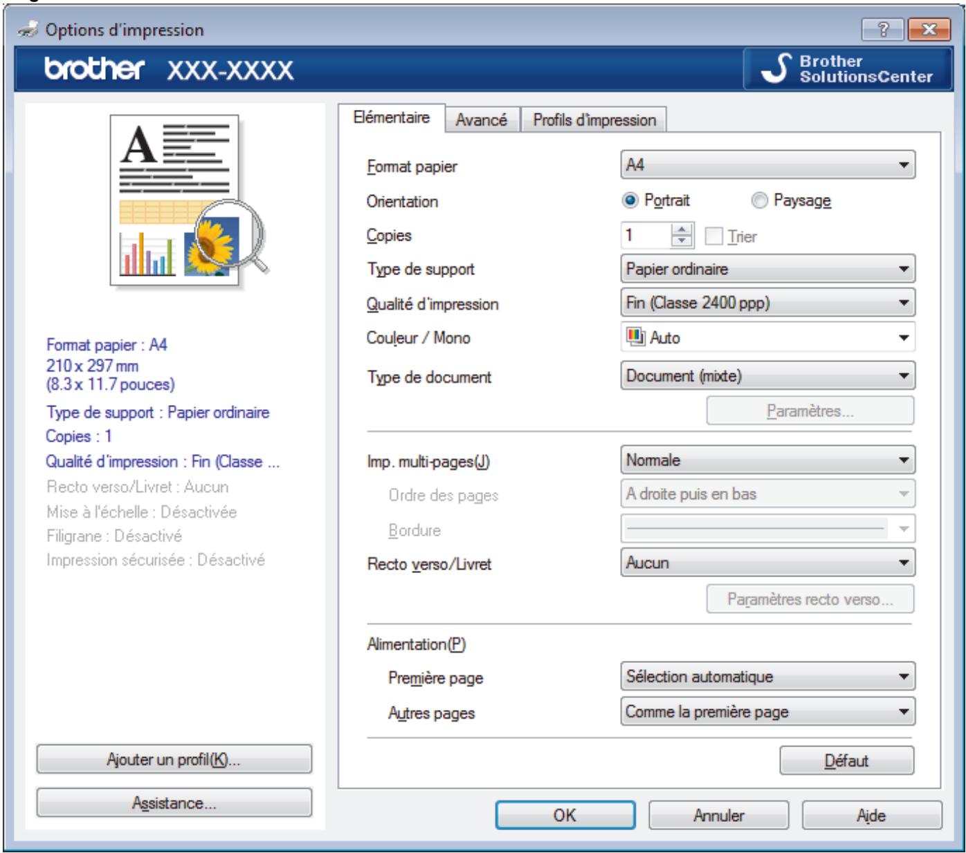BROTHER HL-L8360CDWLT - Onglet Elementary - 1