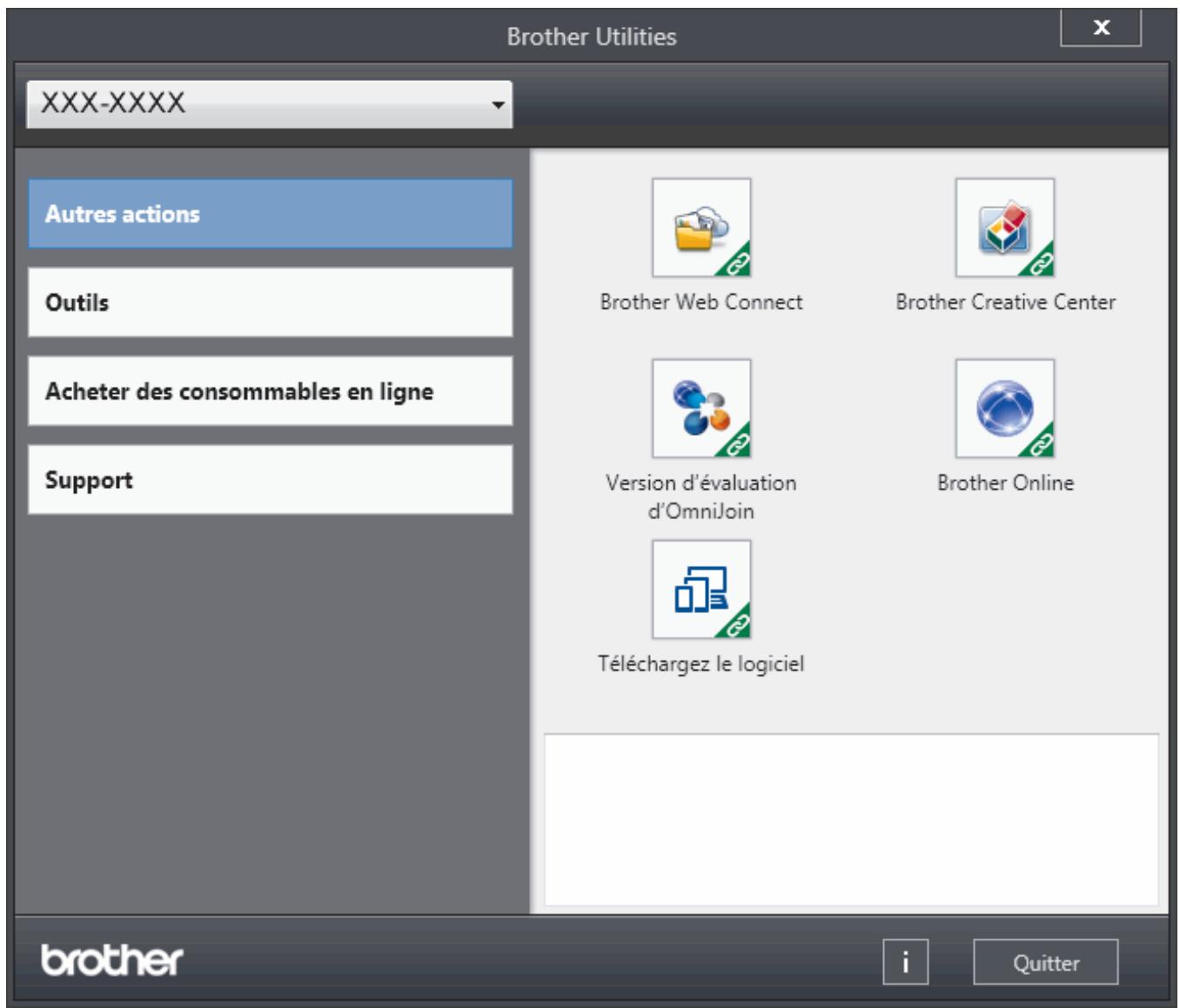 BROTHER HL-L8360CDWLT - Acceder aux utilaitaires Brother (Windows®) - 1