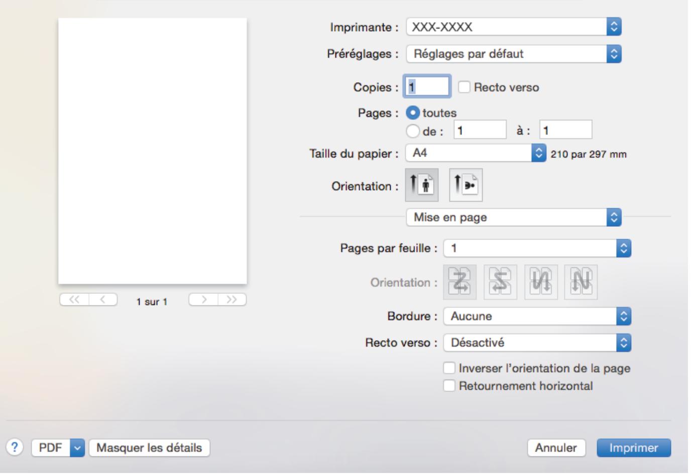 BROTHER HL-L8360CDWLT - Mise en page - 1