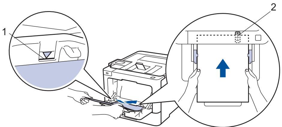 BROTHER HL-L8360CDWLT - Du papier est coincé à l'intérieur du bac universal - 2