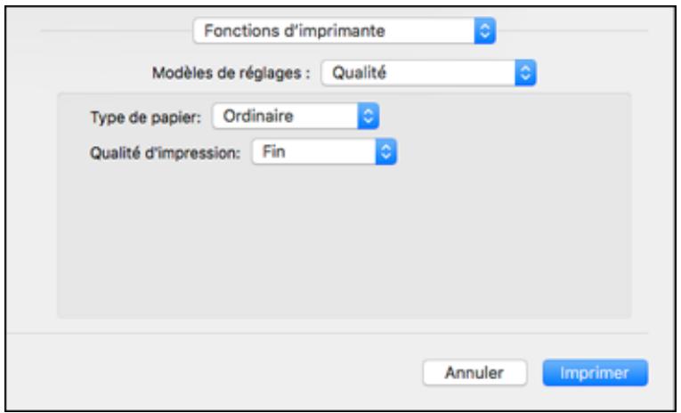 EPSON WF-6090D2TWC - Impression de documents ou de photos - Logiciel d'impression PostScript - OS X - 1