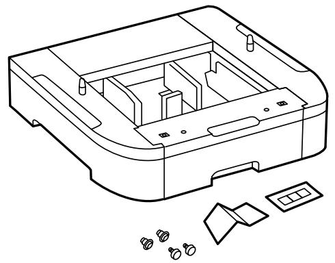EPSON WF-6090D2TWC - Installation des unités de bac papier optionnelles - 1
