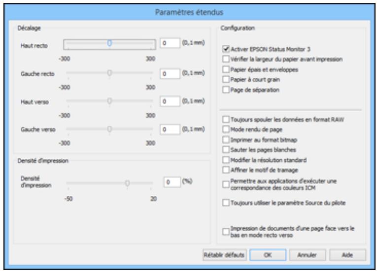 EPSON WF-6090D2TWC - Cette fenêtre s'affiche : - 1
