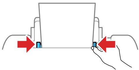 EPSON WF-6090D2TWC - Chargement de papier et d'enveloppes dans la fente d'alimentation de papier arrière - 6