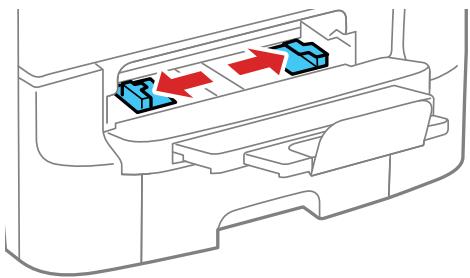 EPSON WF-6090D2TWC - Chargement de papier dans la fente d'alimentation de papier avant - 2