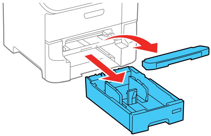 EPSON WF-6090D2TWC - Installation des unités de bac papier optionnelles - 2