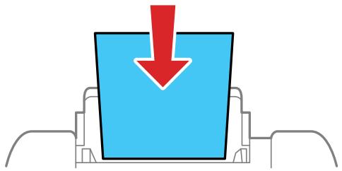 EPSON WF-6090D2TWC - Chargement de papier et d'enveloppes dans la fente d'alimentation de papier arrière - 4