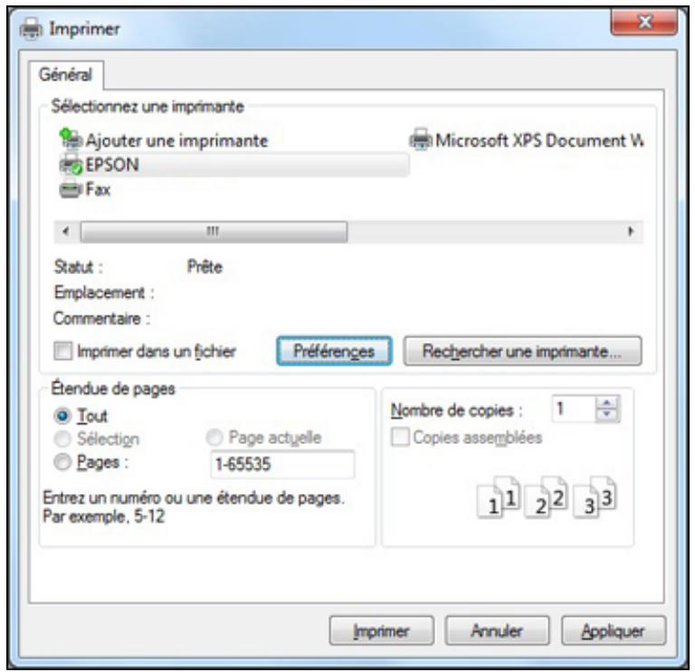 EPSON WF-6090D2TWC - Impression de documents ou de photos - Windows - 1