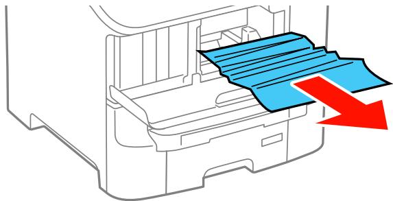 EPSON WF-6090D2TWC - Problèmes de bourrage papier dans le capot avant (A) - 2