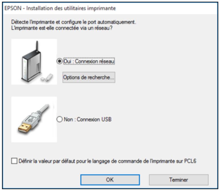 EPSON WF-6090D2TWC - Installation du pilote Epson Universal Print Driver - Windows - 1