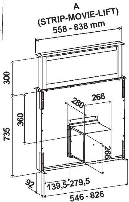 BEST Strip Vetro HF Bianco 90  -  07758051 - 18