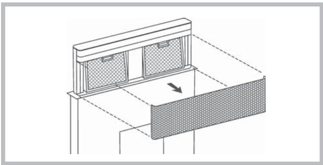 BEST Strip Vetro HF Bianco 90  -  07758051 - Curataea filtrelor anti-grasime - 2