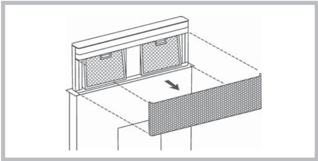 BEST Strip Vetro HF Bianco 90  -  07758051 - Rengoring af fedtfiltret - 2