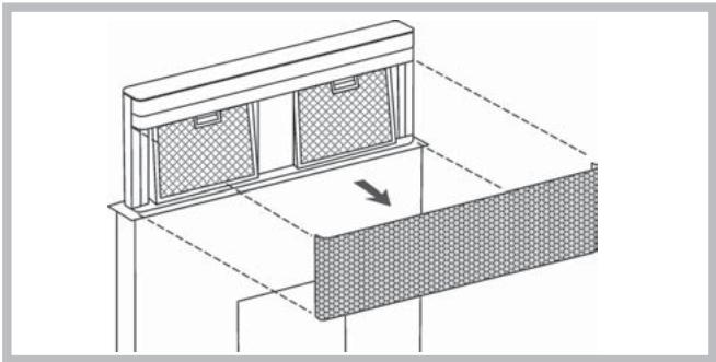 BEST Strip Vetro HF Bianco 90  -  07758051 - Pulizia dei filtri antigrasso - 2