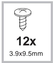 BEST Strip Vetro HF Bianco 90  -  07758051 - 2