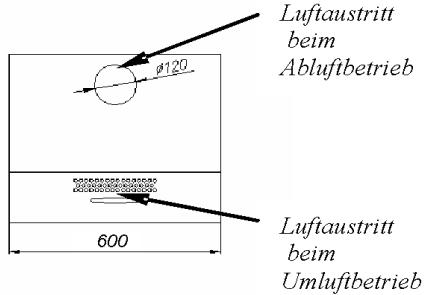 BOMANN DU 622 - Umluft- Betrieb - 2