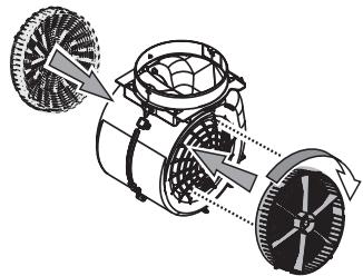 AEG DVB3850B - 942 150 538 - Aktivt kolfilter som INTE kan rengöras - 1