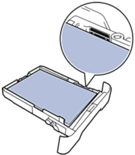 DELL E310DW - Du papier est coincé à l'intérieur du bac à papier - 4