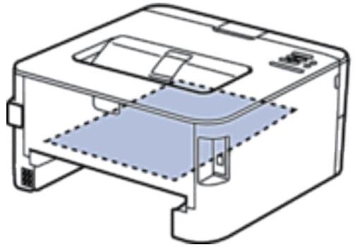 DELL E310DW - Du papier est coincé au niveau du bac recto verso - 5