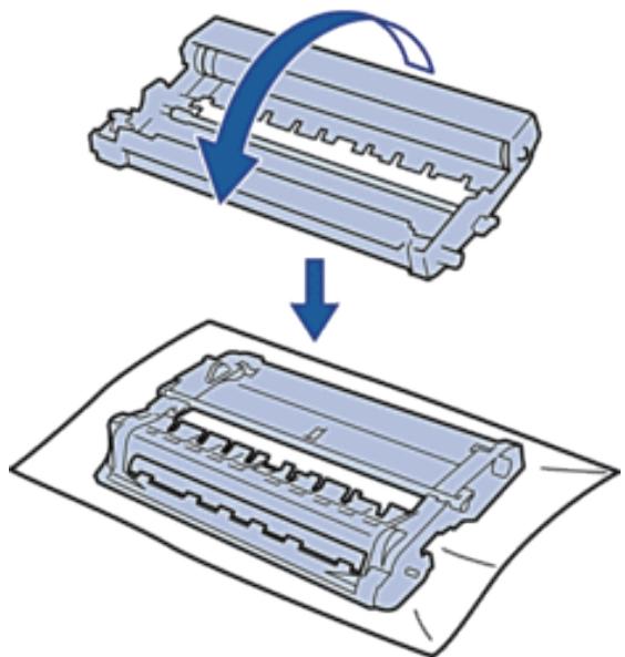 DELL E310DW - Retirez l'ensemble cartouche de toner et unité tambour de l'appareil. - 8
