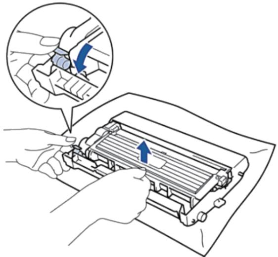 DELL E310DW - Retirez l'ensemble cartouche de toner et unité tambour de l'appareil. - 7