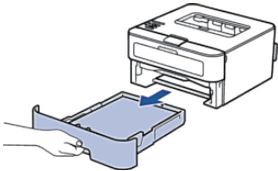 DELL E310DW - Du papier est coincé au niveau du bac recto verso - 1