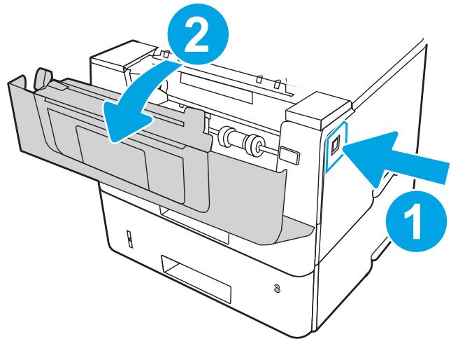 HP M406DN - B2. D1 bourrage dans bac 1 - 4