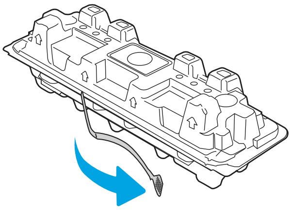 HP M406DN - Retrait et remplacement de la cartouche - 4