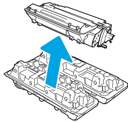 HP M406DN - Retrait et remplacement de la cartouche - 5