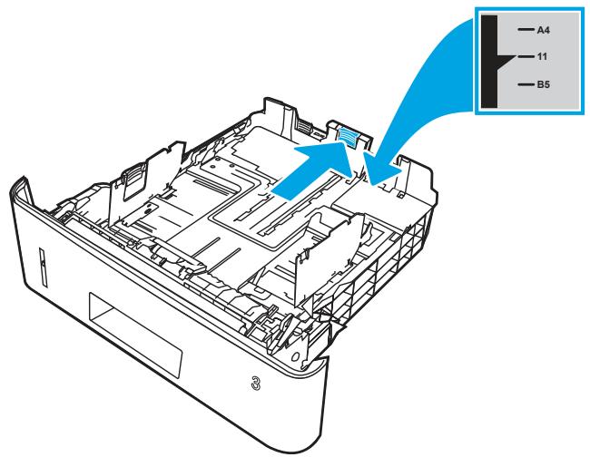 HP M406DN - Charger le bac à papier 3 - 4