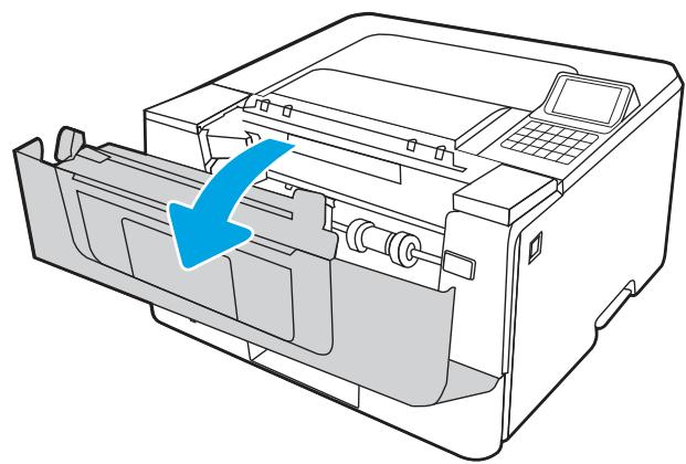 HP M406DN - Retrait et remplacement de la cartouche - 2